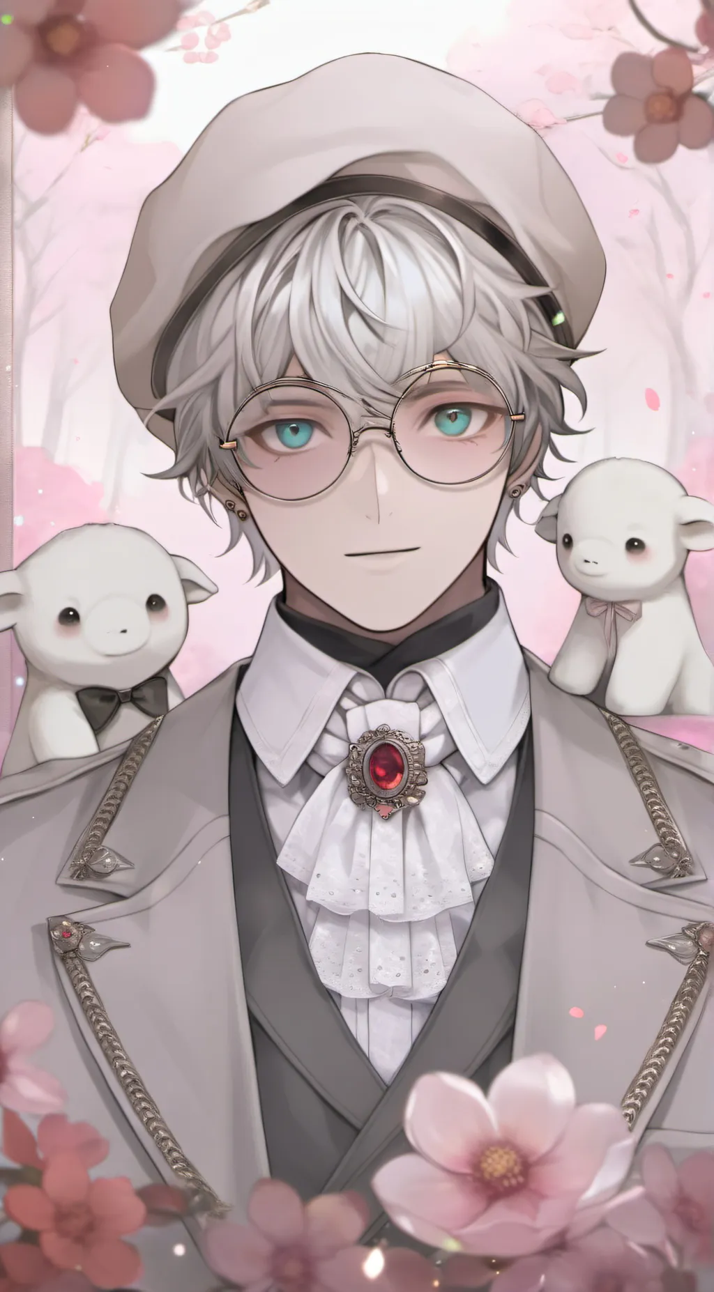 ai character: Luca♡ ☆  ྀིྀི  background