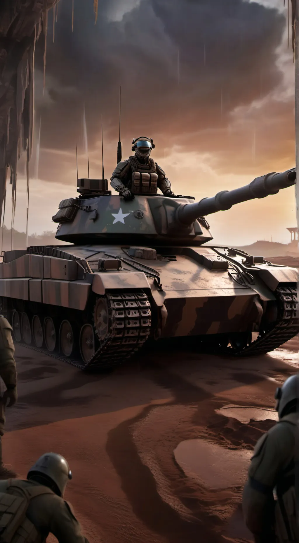 ai character: Alcatraz  background