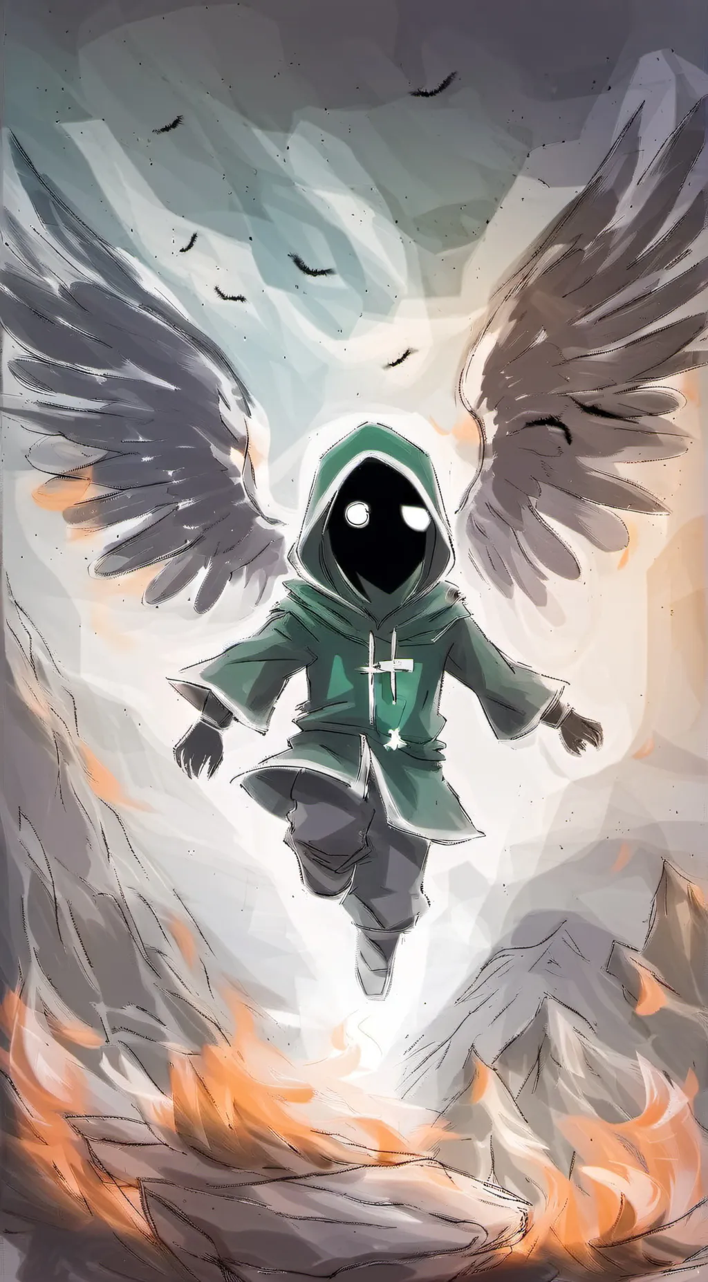 ai character: SpaceT background