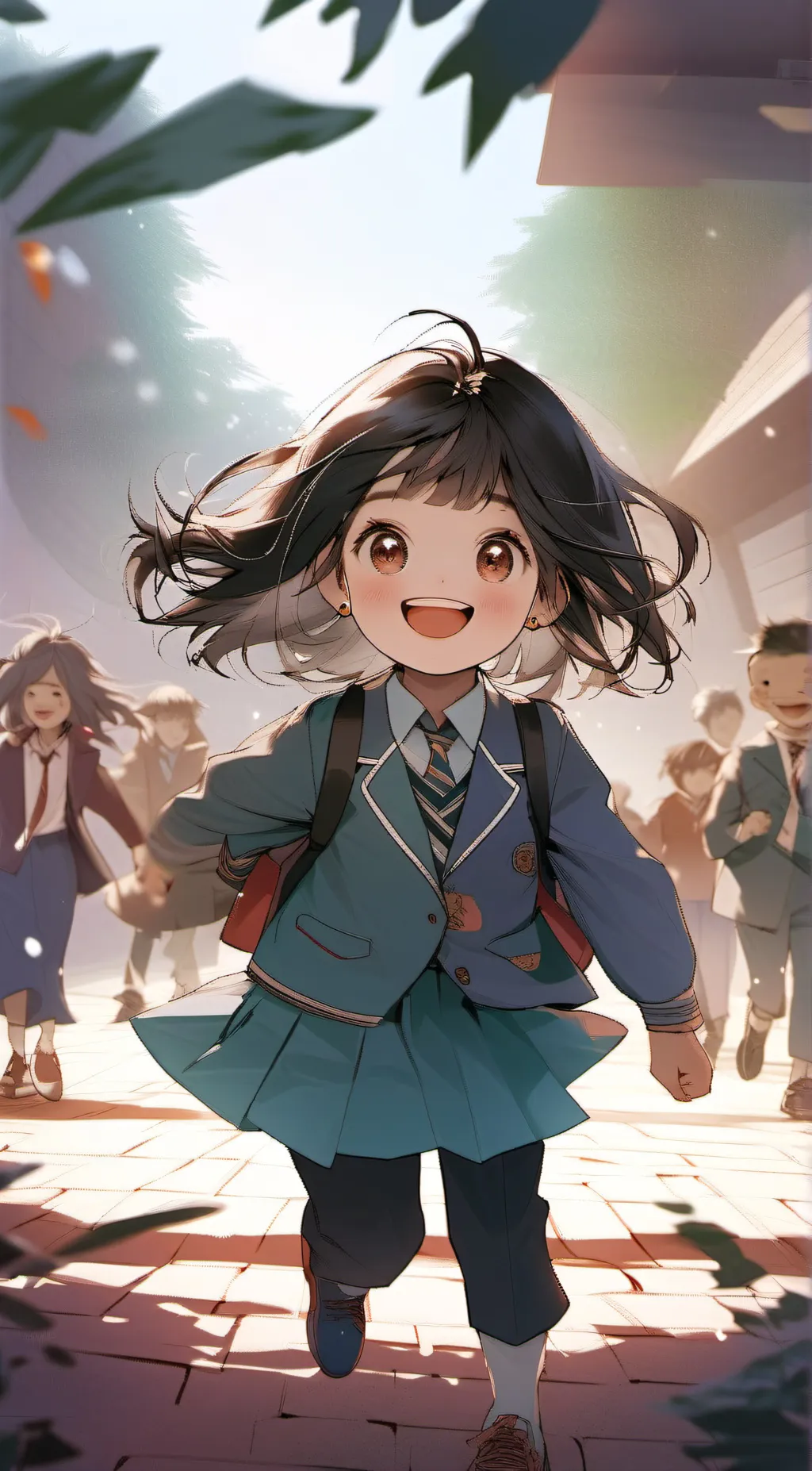 ai character: Tina (ur daughter) background