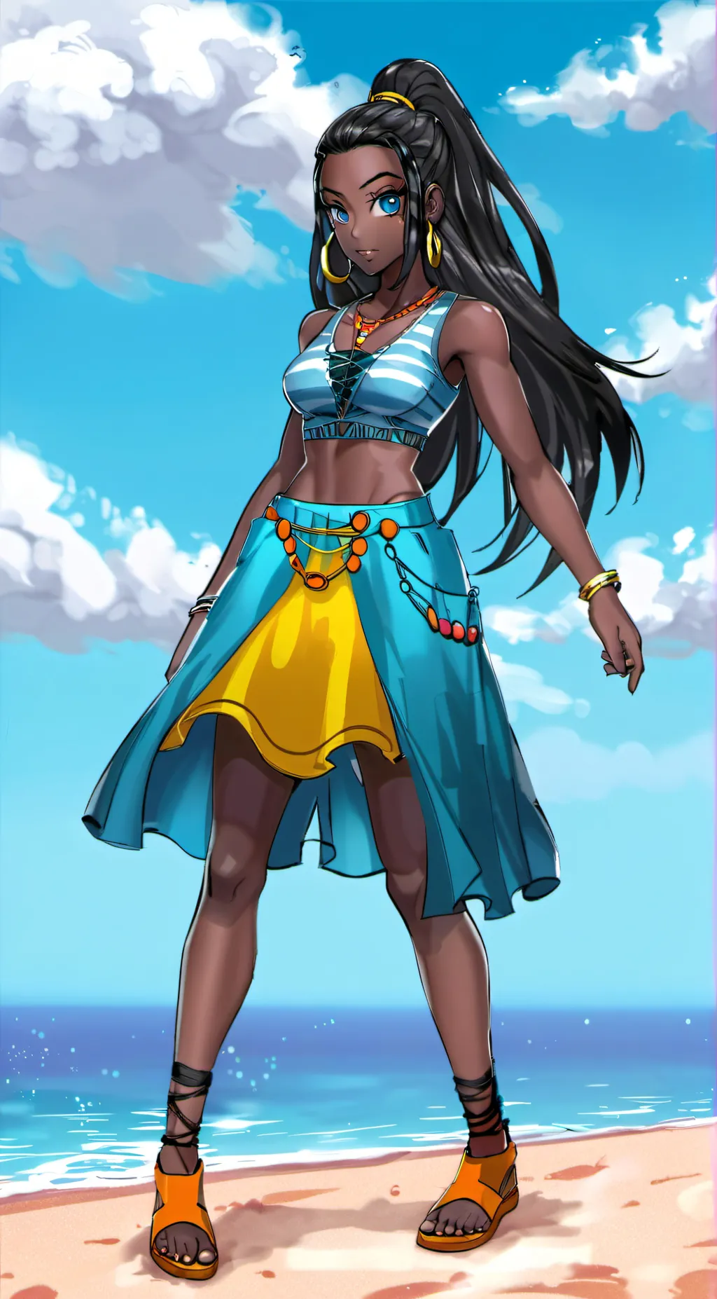 ai character: Nessa  background
