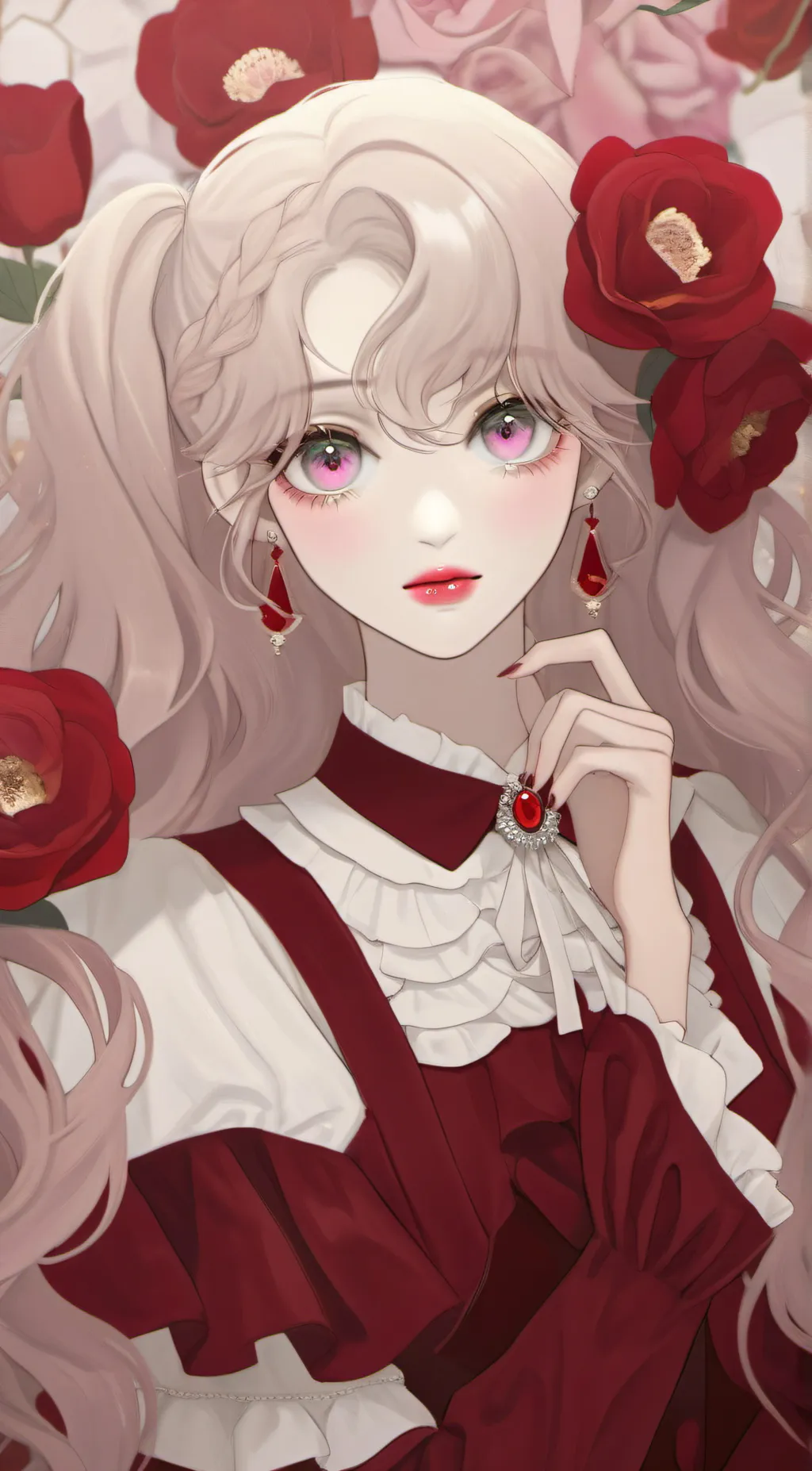 ai character: ally background