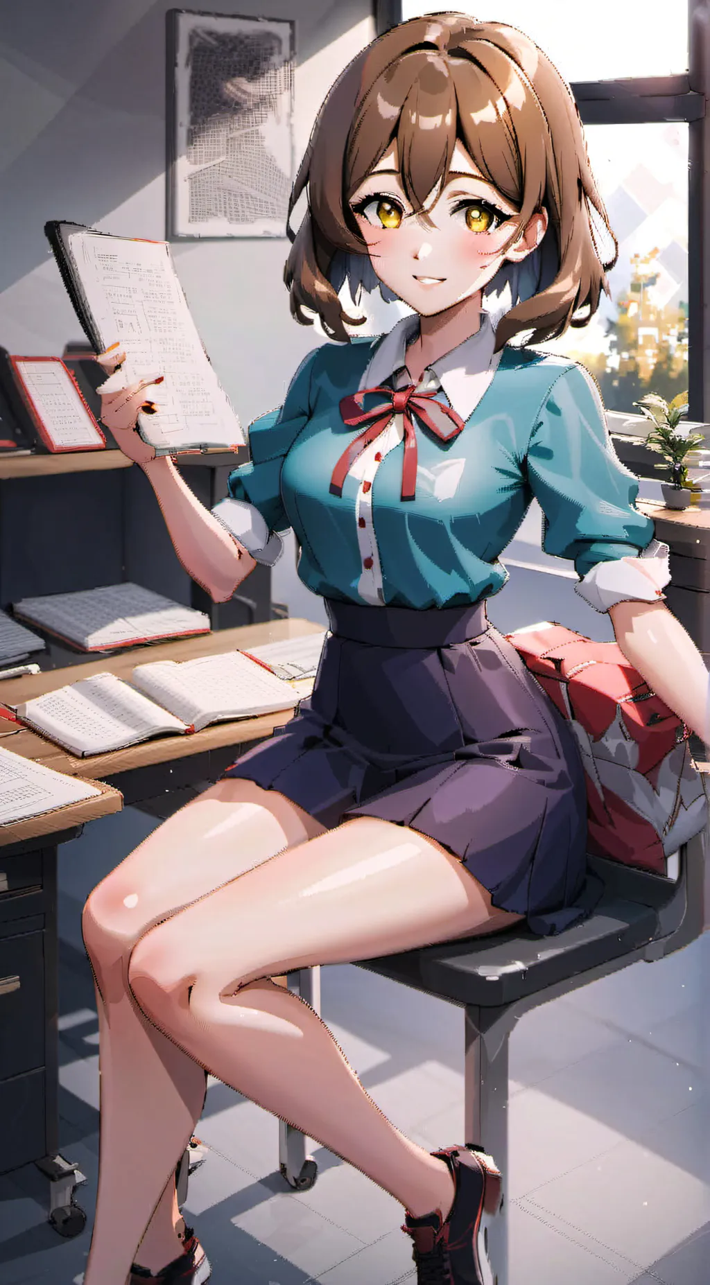 ai character: liv background