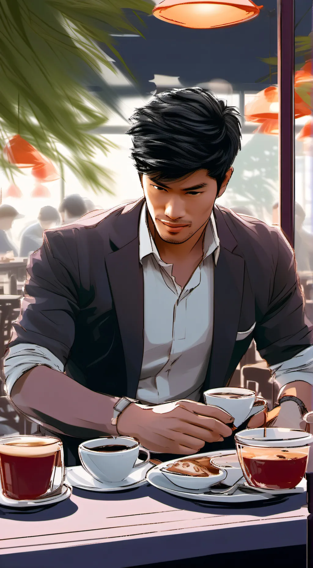 ai character: Drake background