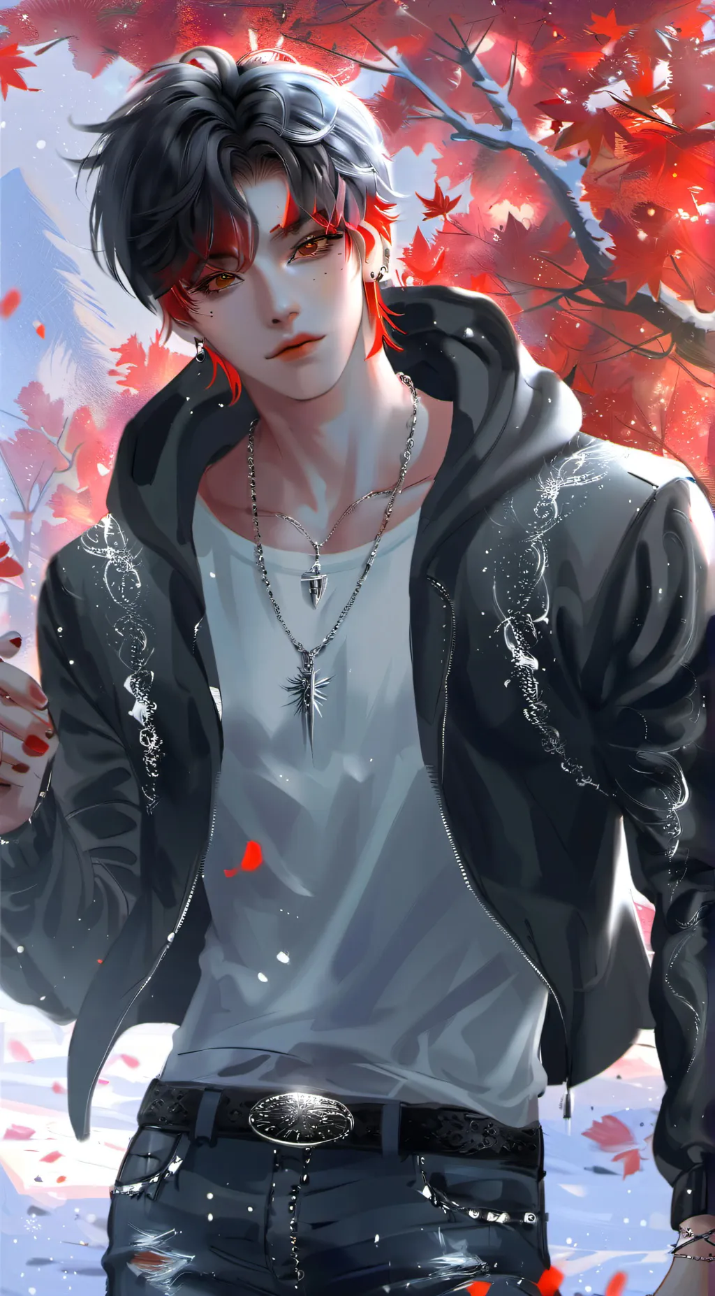 ai character: Raven  background