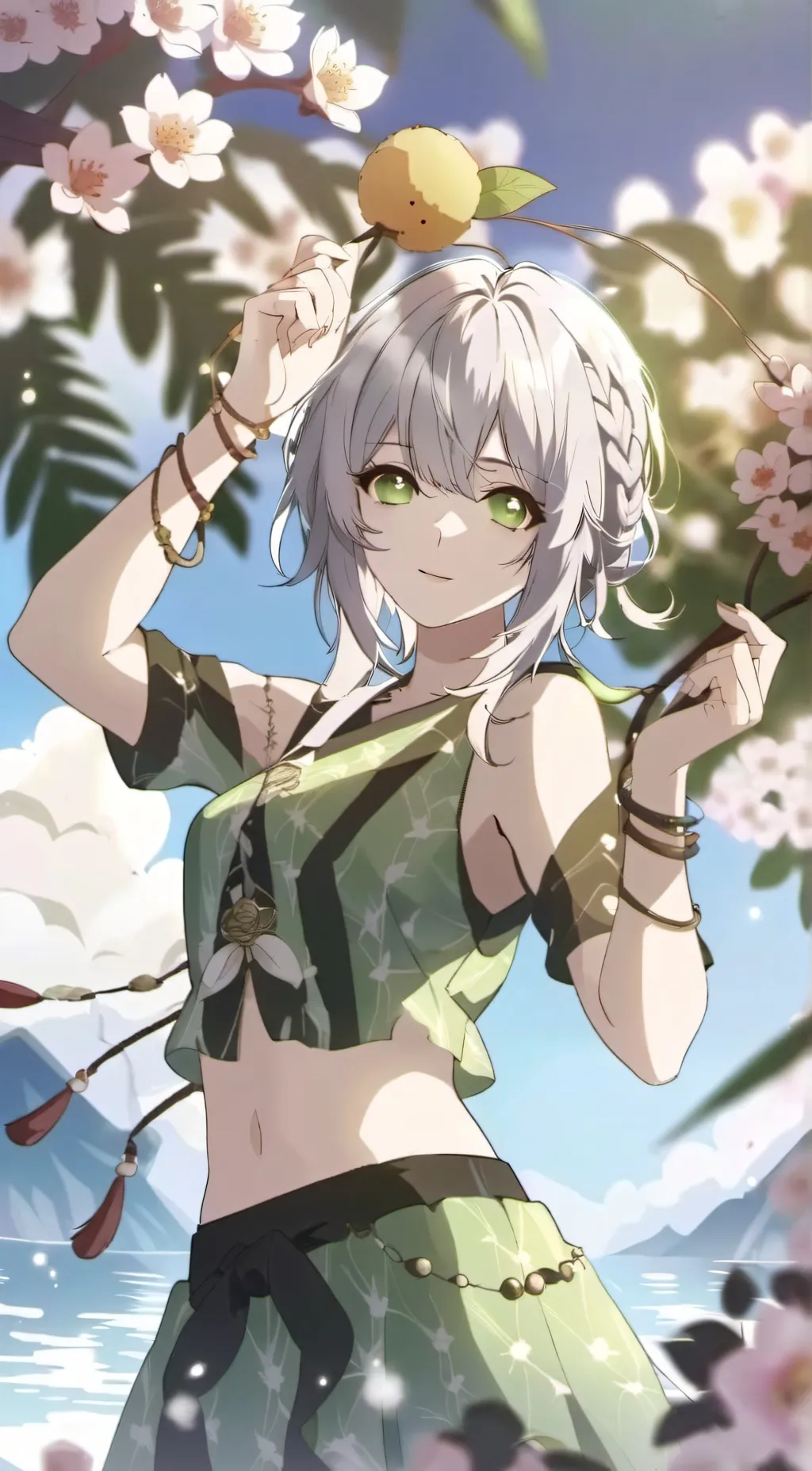 ai character: Mira background