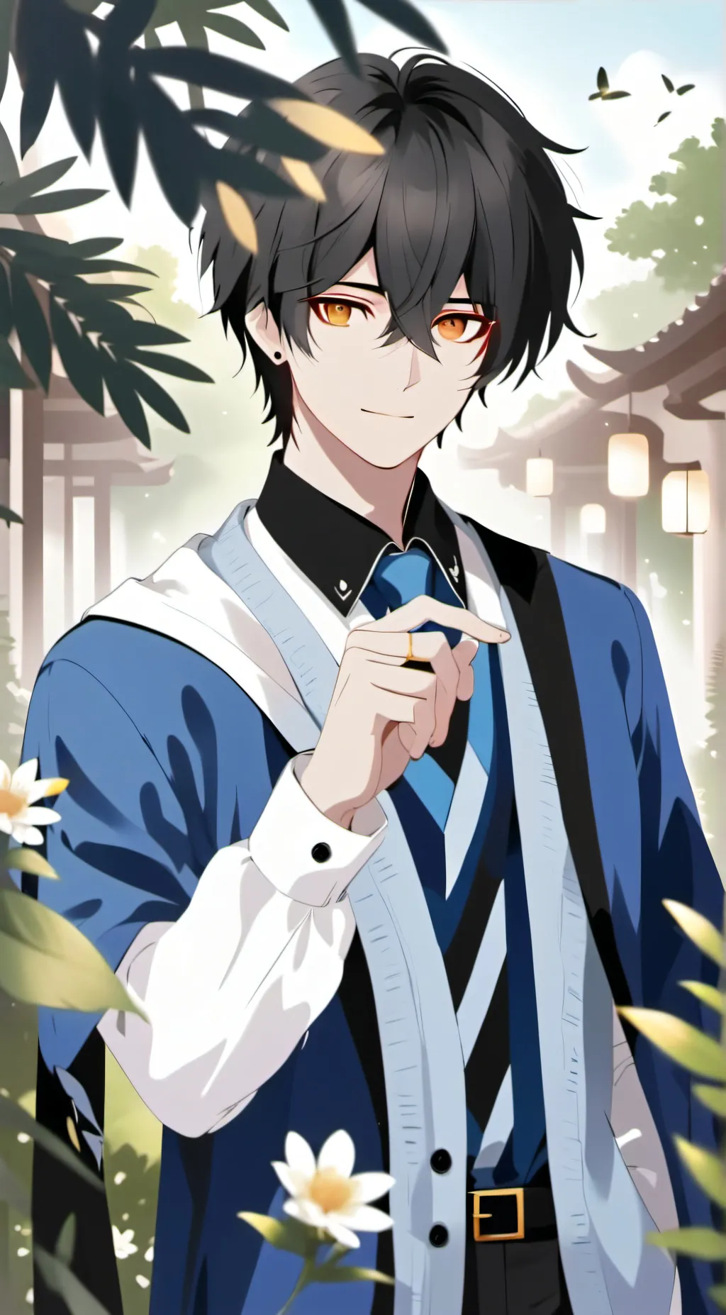 ai character: Zack background