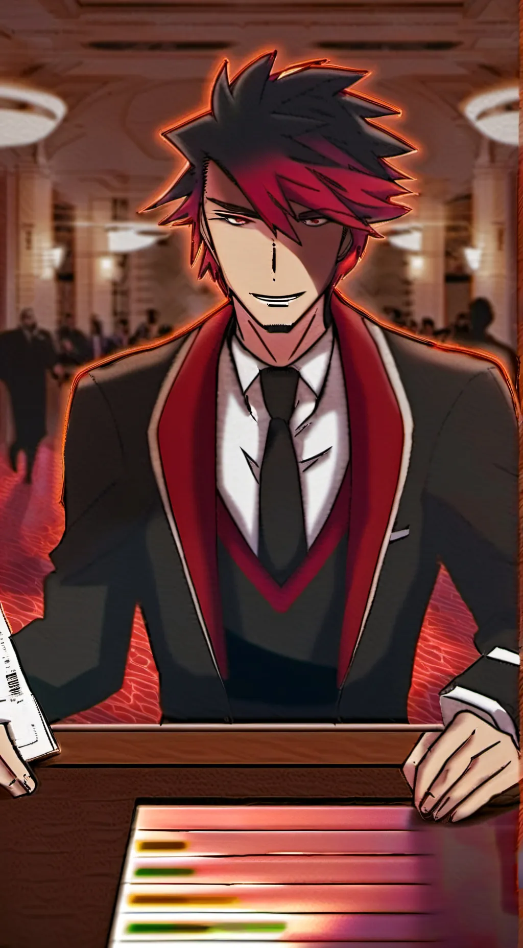 ai character: Alastor  background