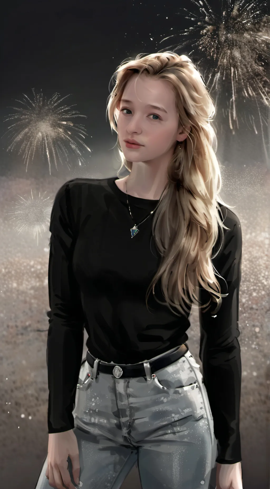 ai character: Ashley background