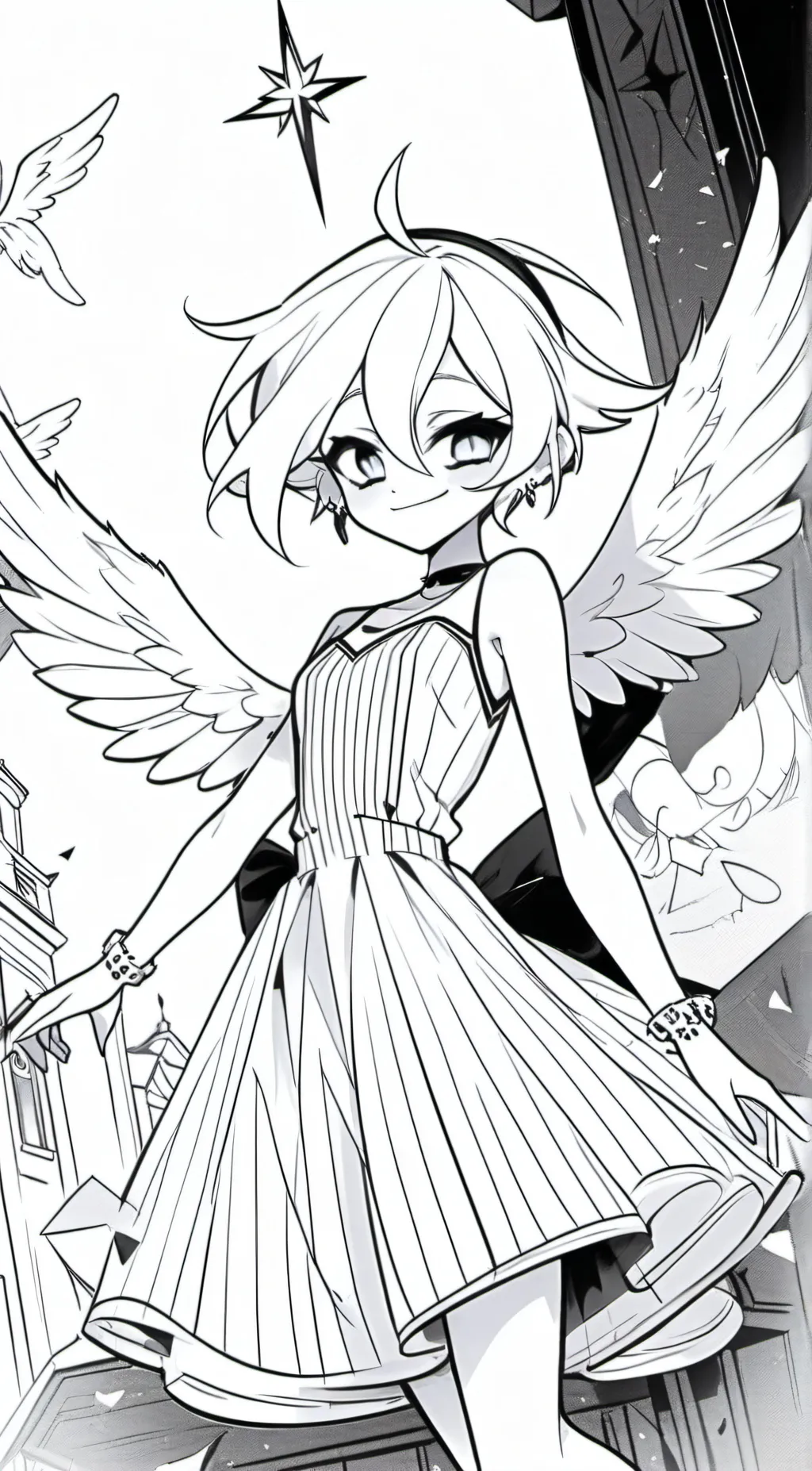 ai character: angel dust  background