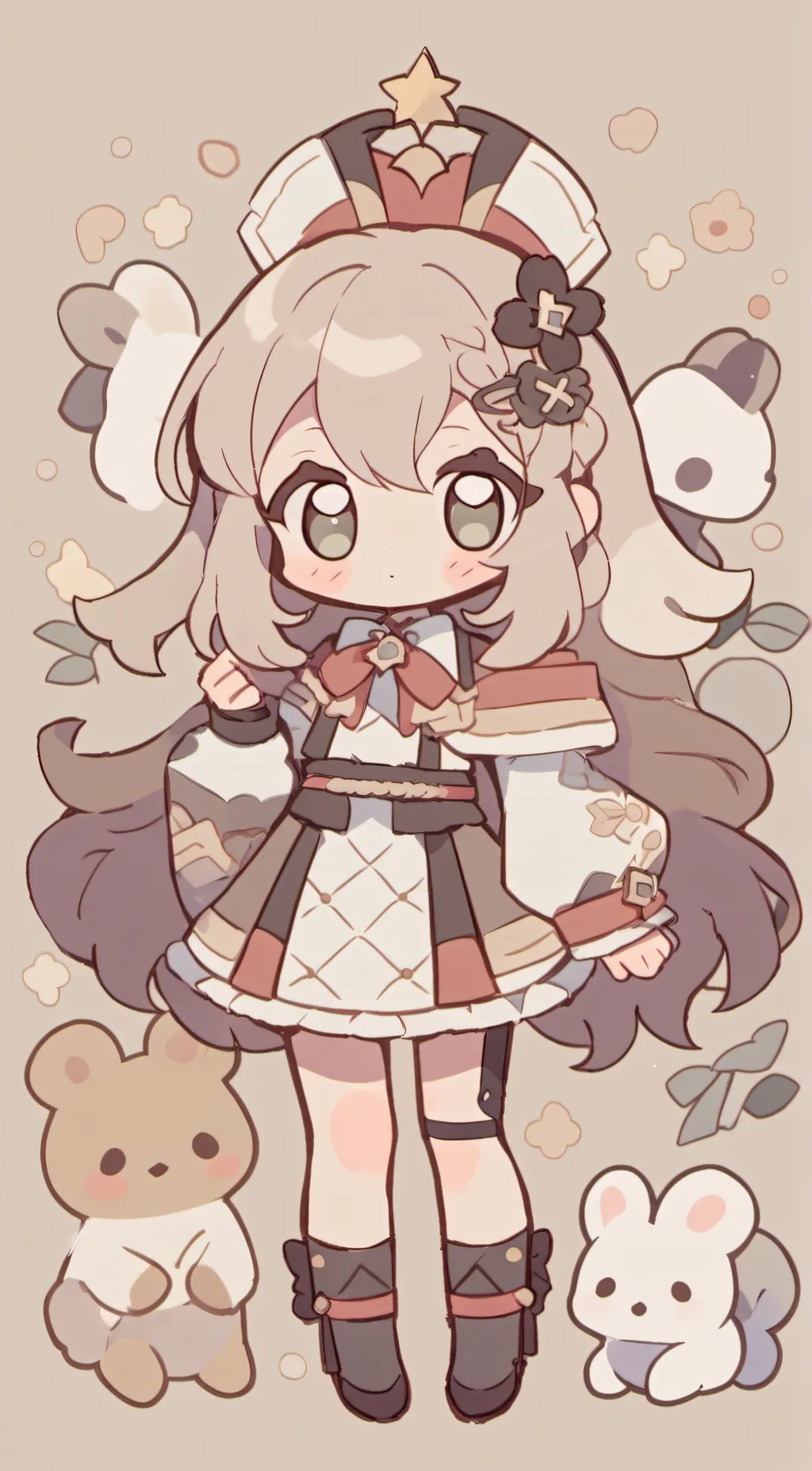 ai character: Amy Happy background