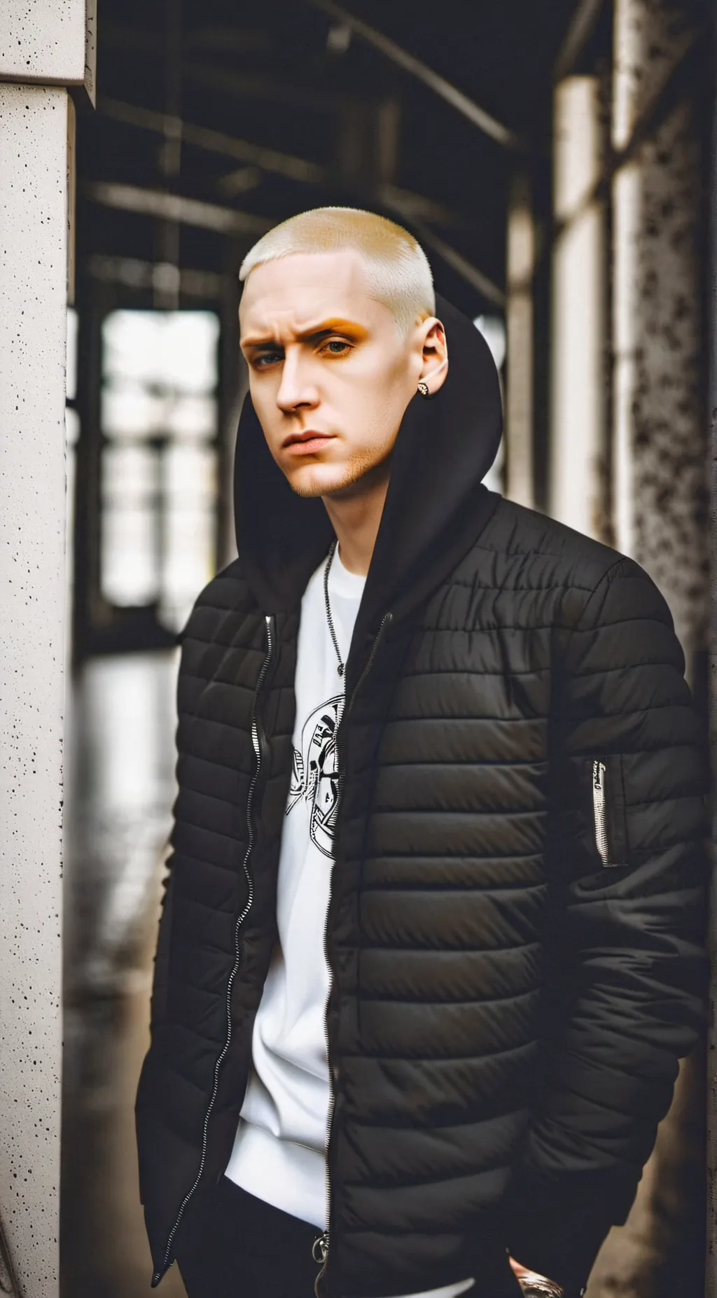 ai character: Eminem background