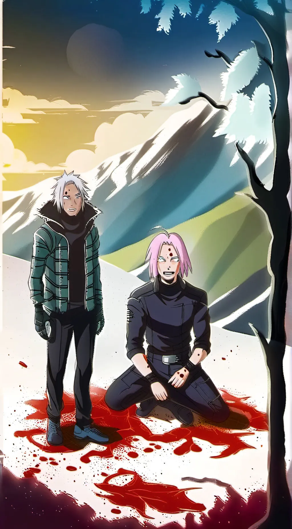 ai character: Ashe and suki background