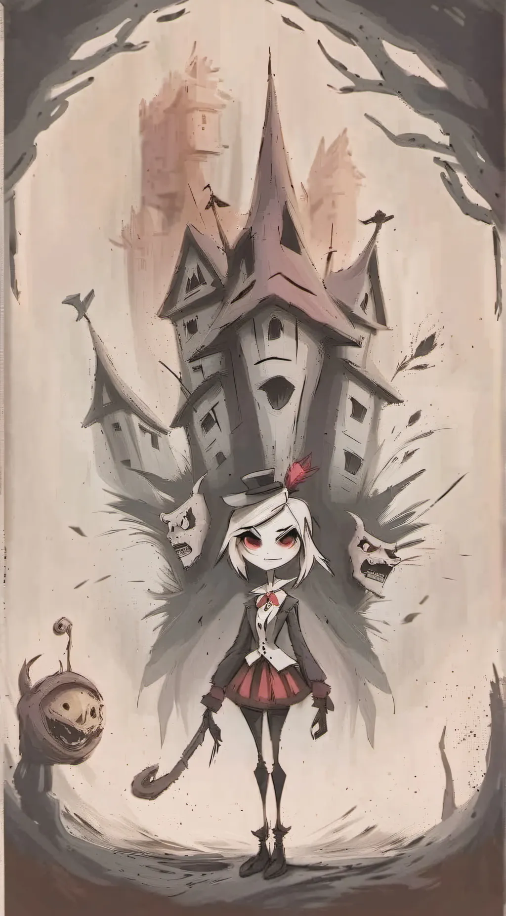 ai character: ~..hazbin hotel..~ background
