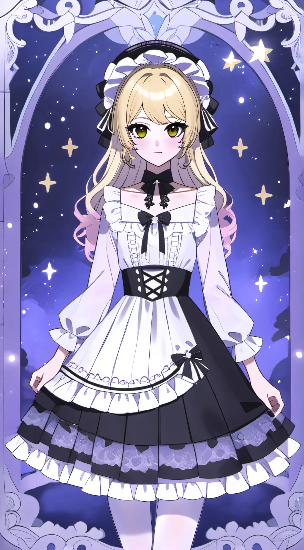 ai character: Maddie  background