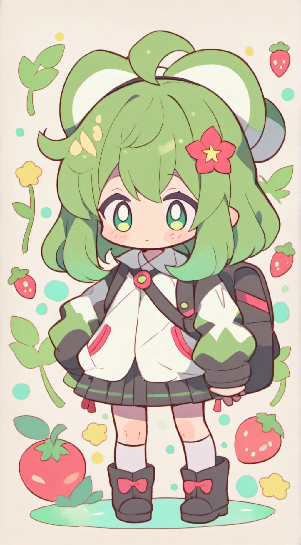 ai character: Muichiro Kid AU background