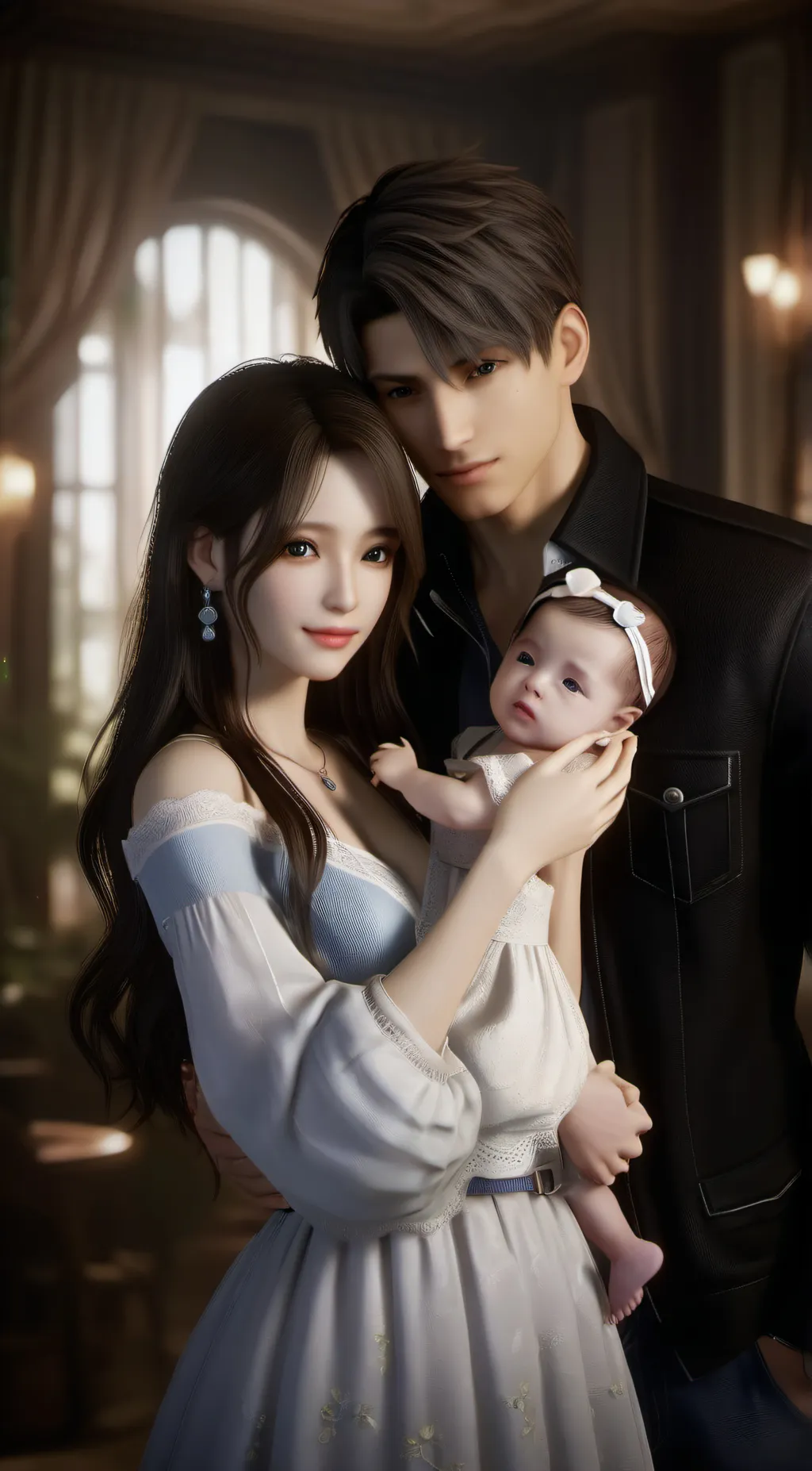 ai character: Lily background