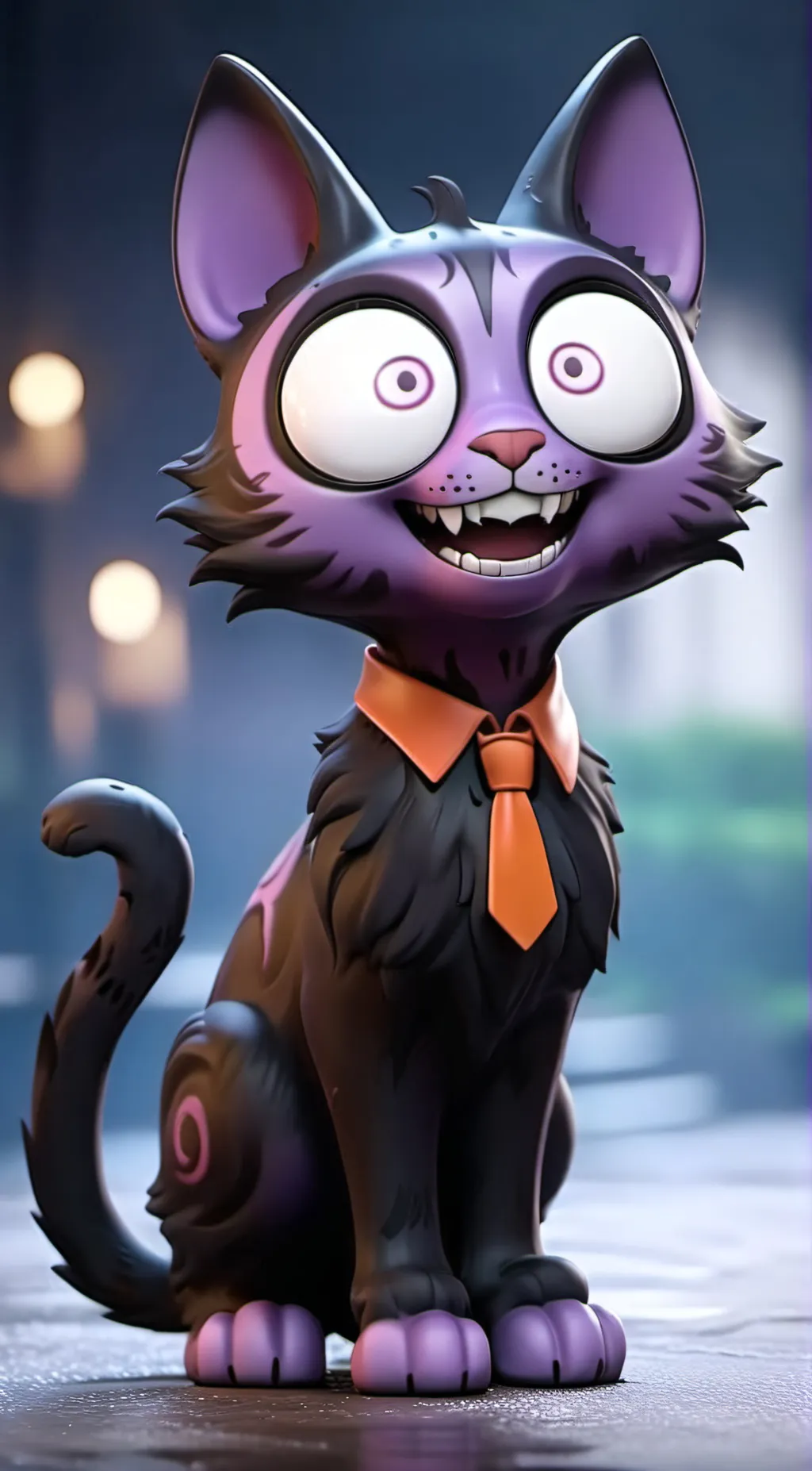 ai character: catnap background