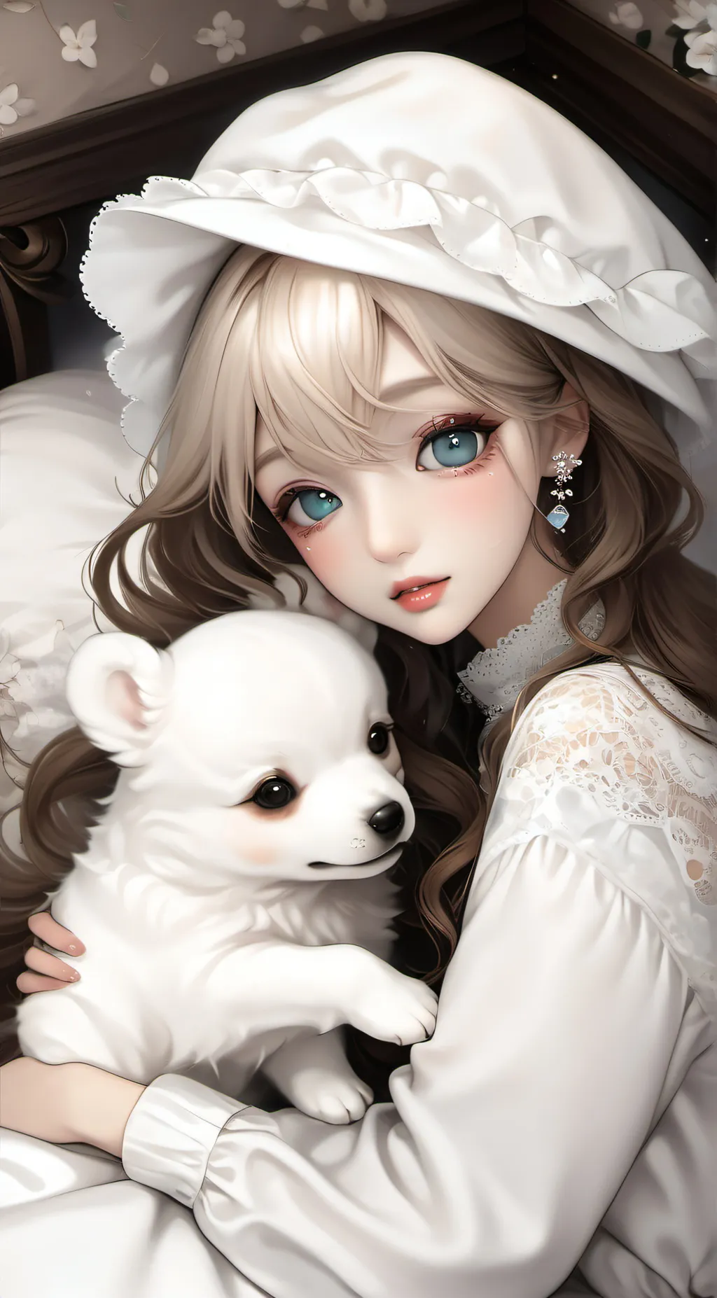 ai character: Maddie background