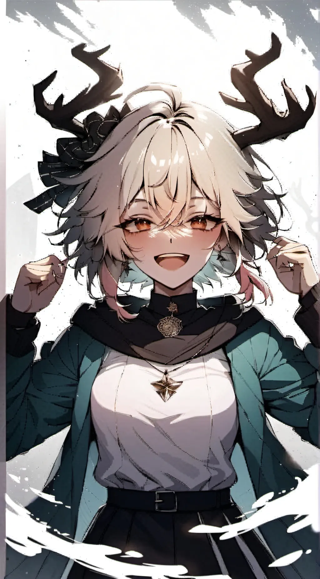 ai character: Maki background