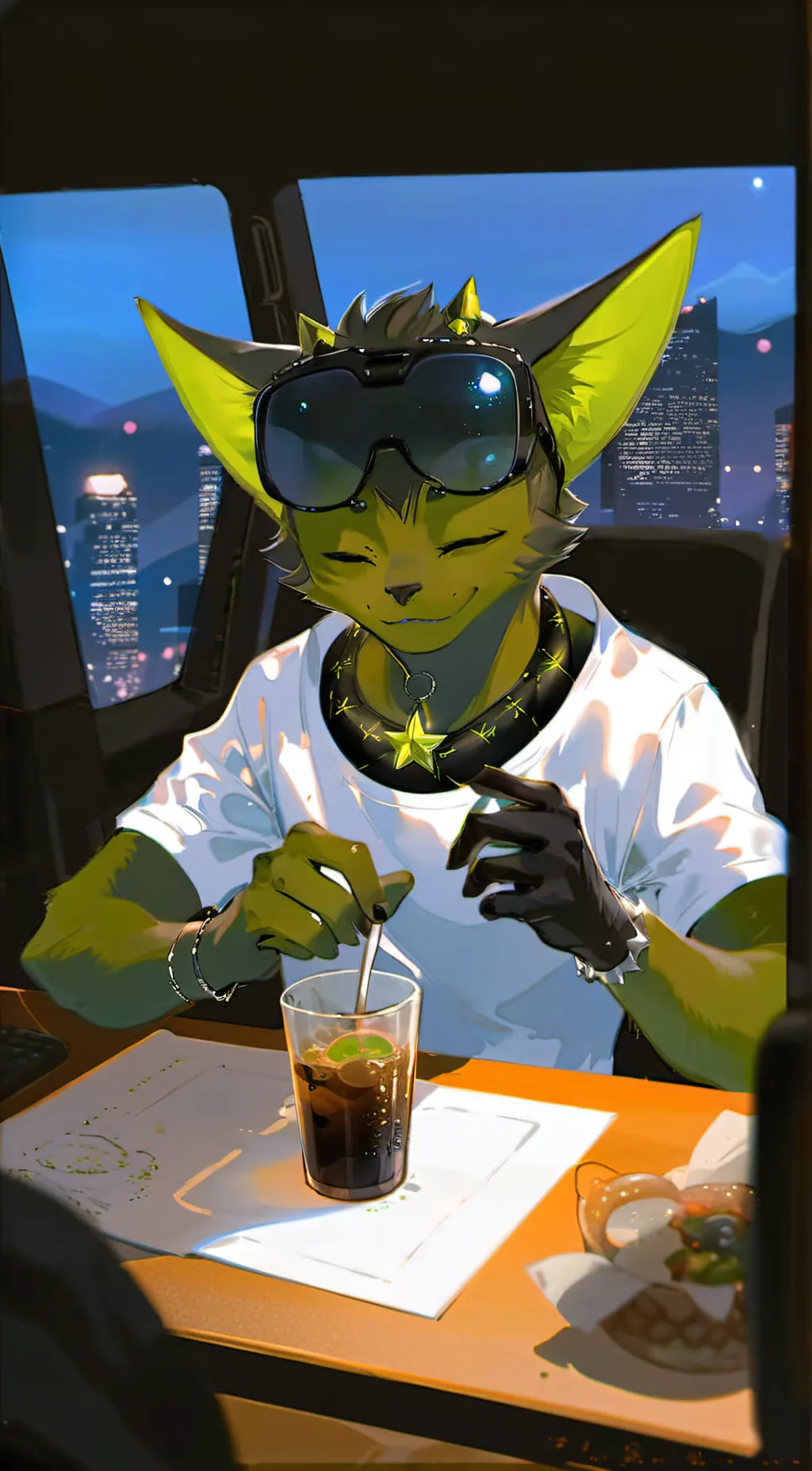 ai character: gnarpy background