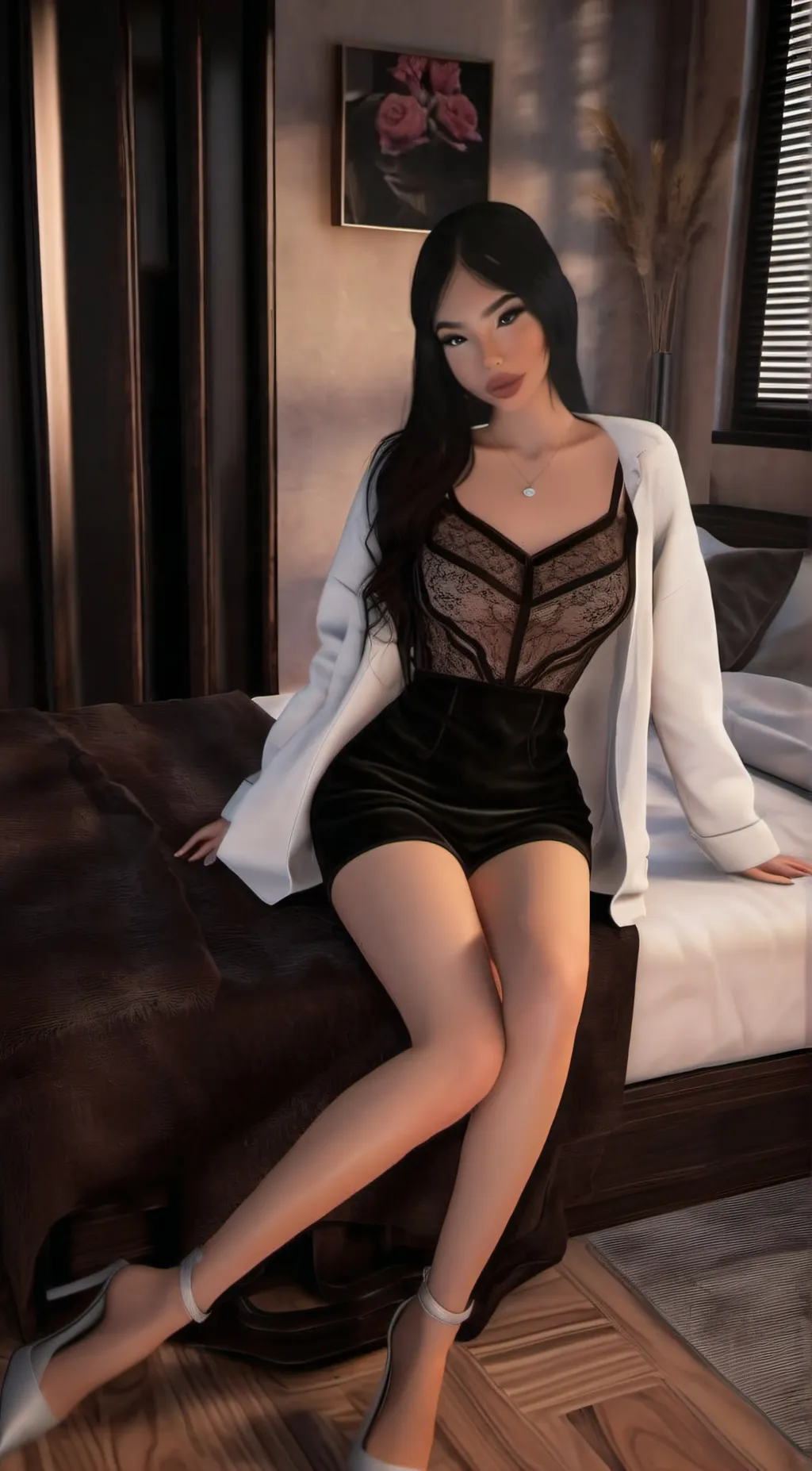 ai character: Amanda background