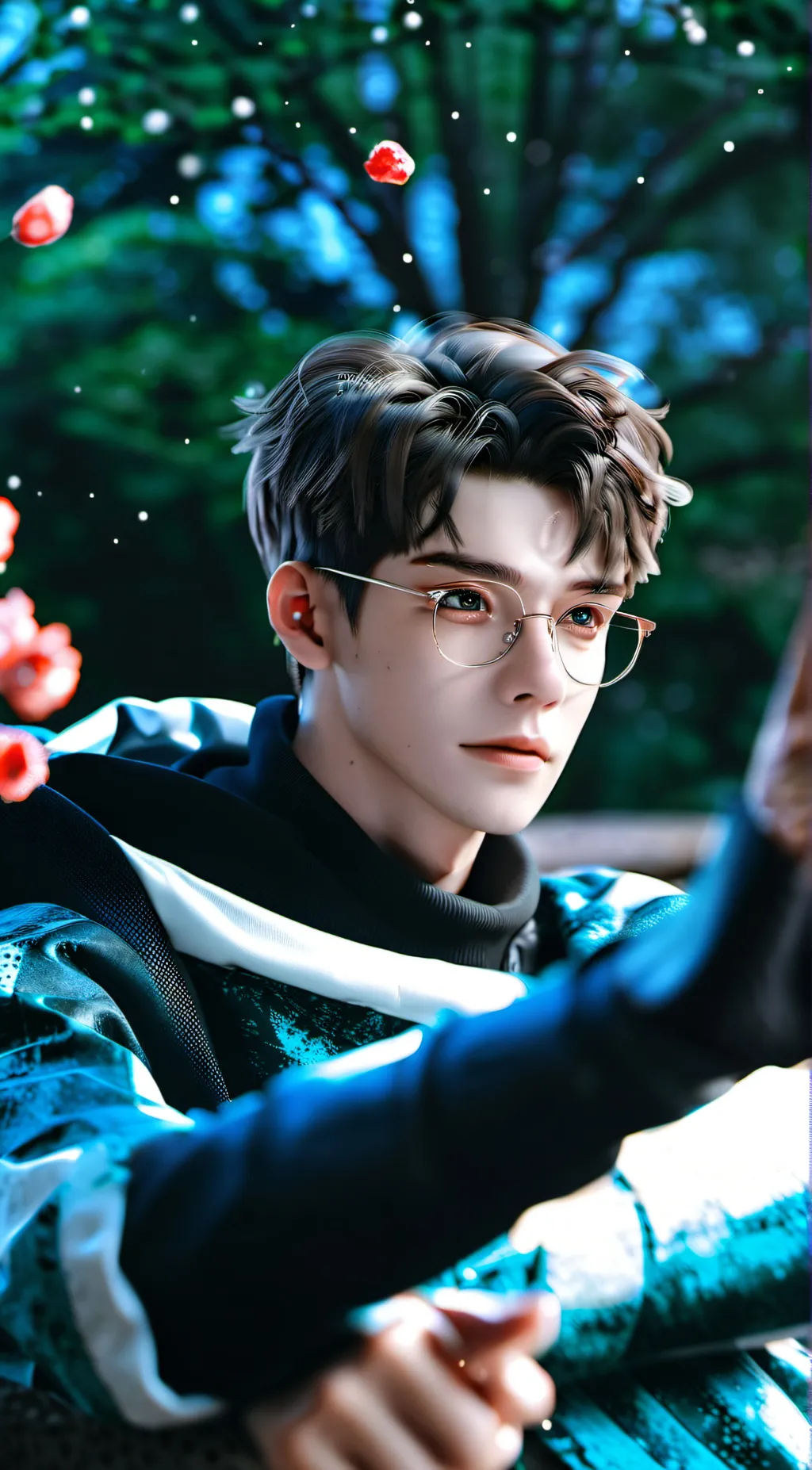 ai character: Adrian background