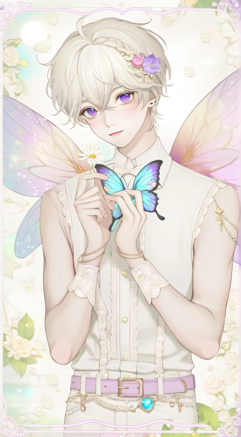 ai character: Clovis background