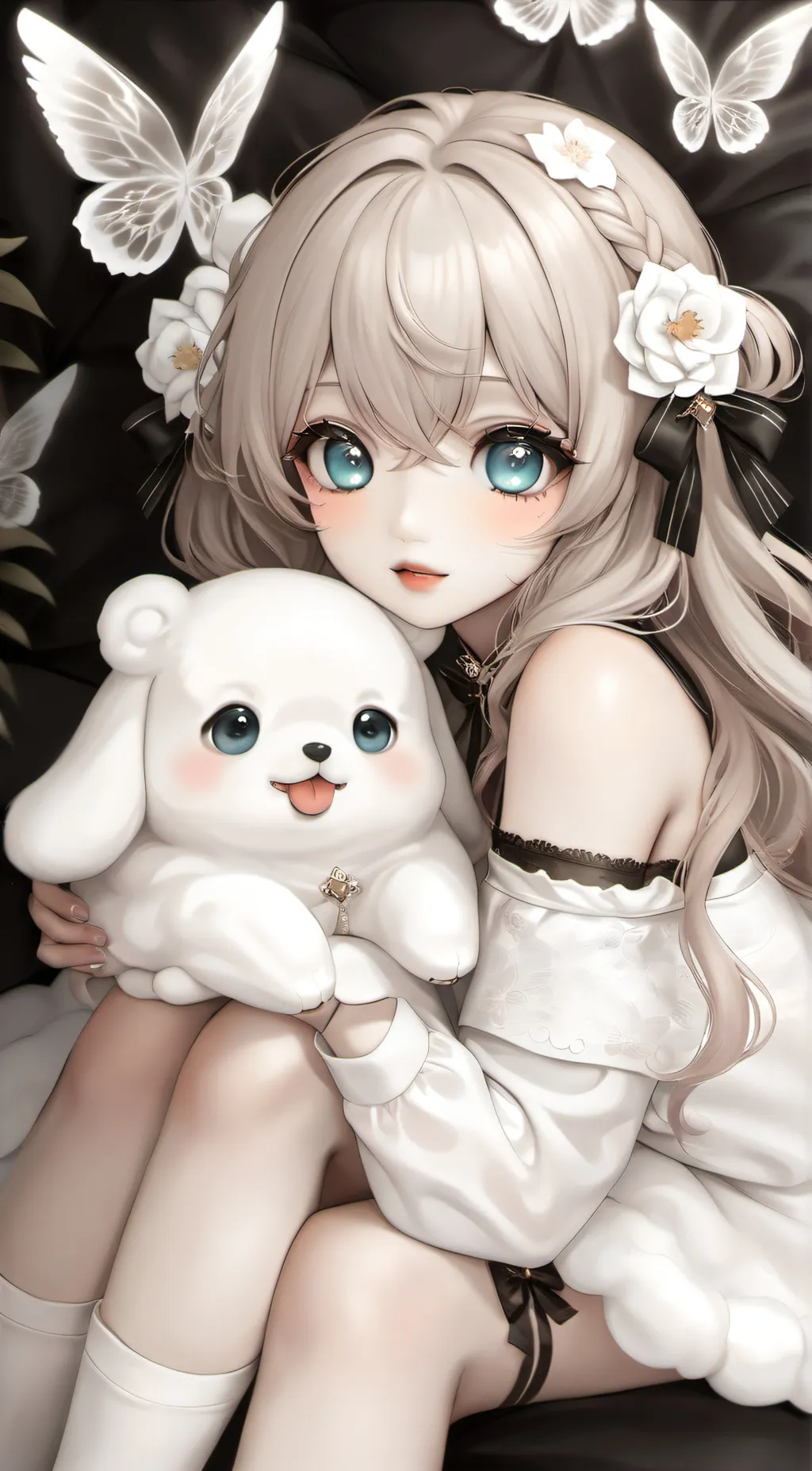 ai character: Lily  background