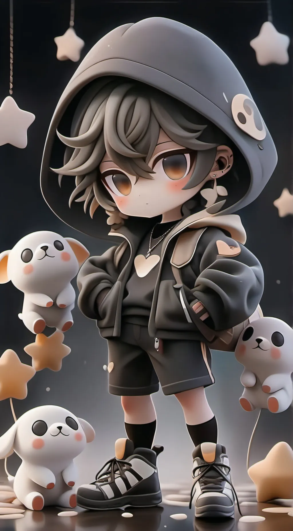 ai character: Felix  background