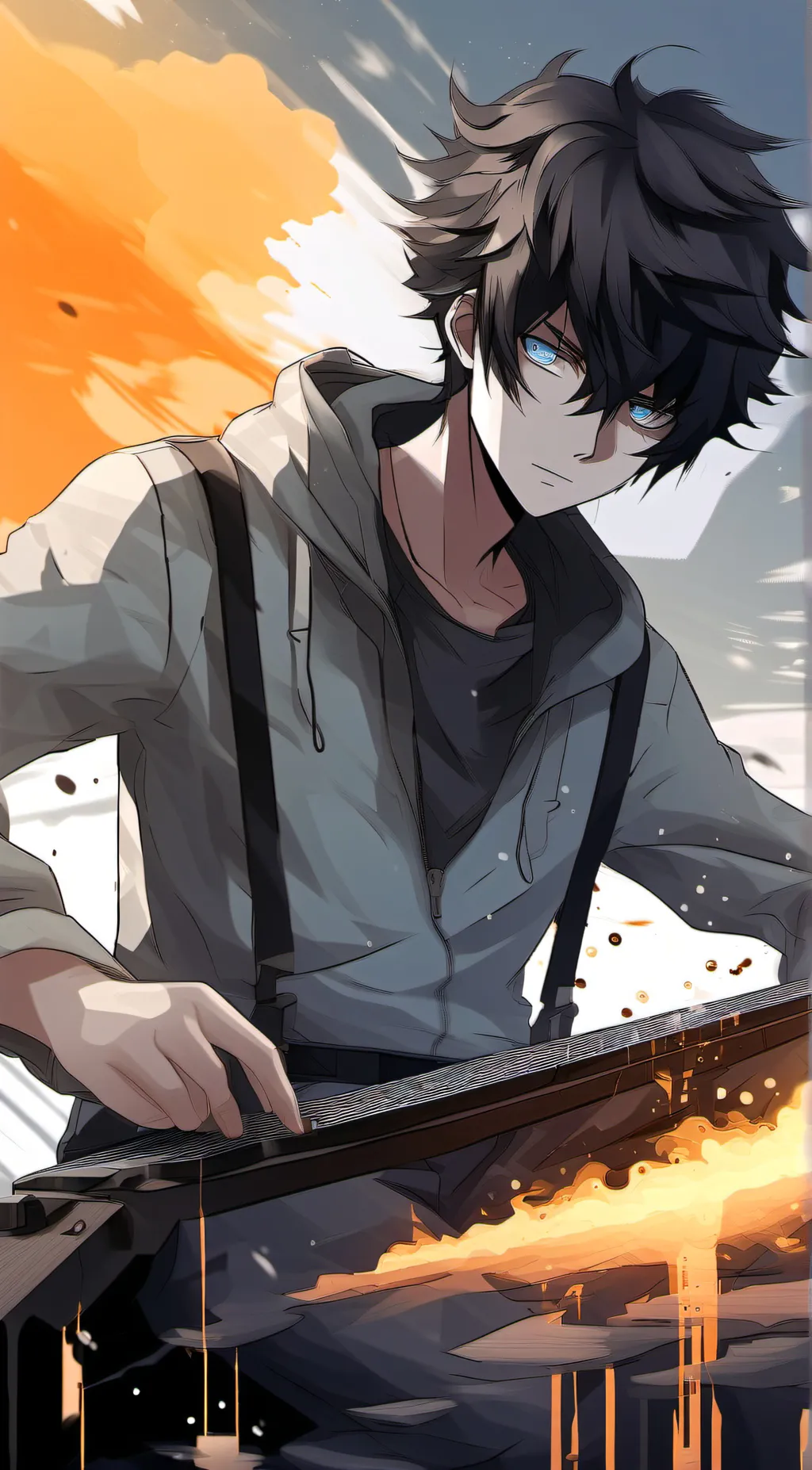 ai character: asher background