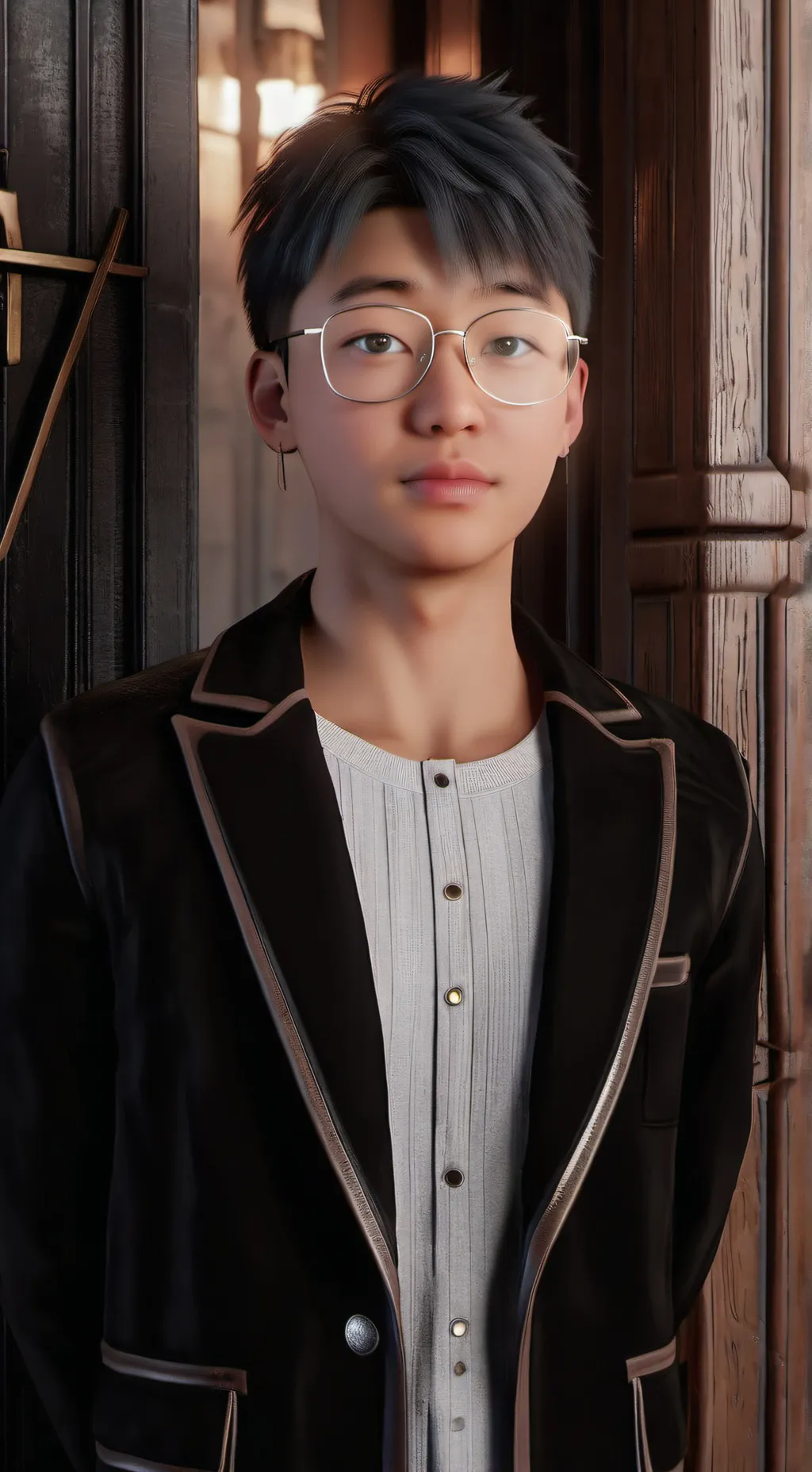 ai character: Lucas Khen background