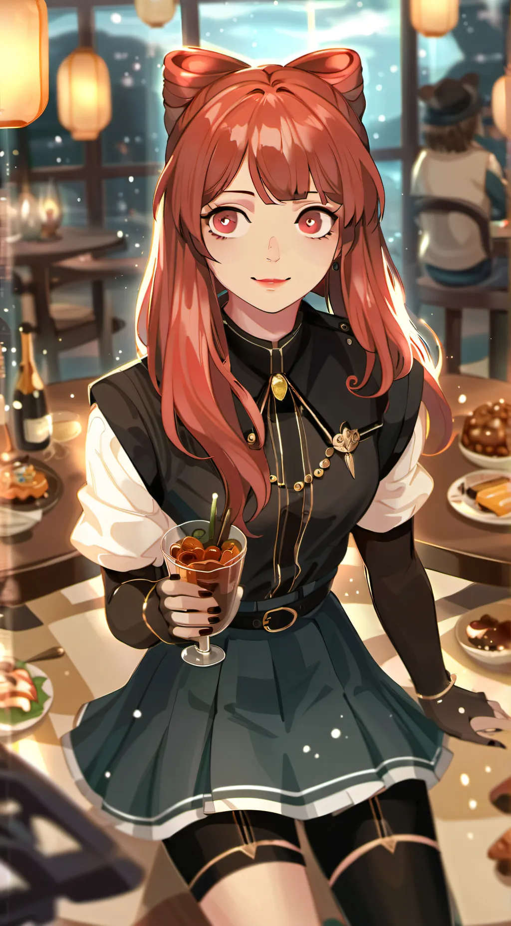 ai character: ruby  background