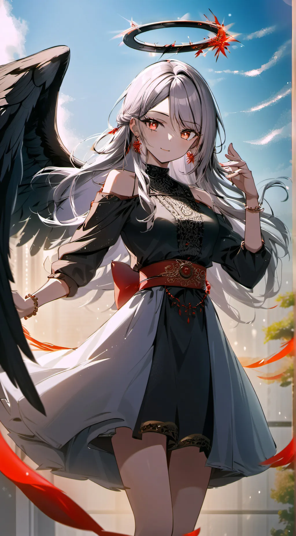 ai character: Angelina background