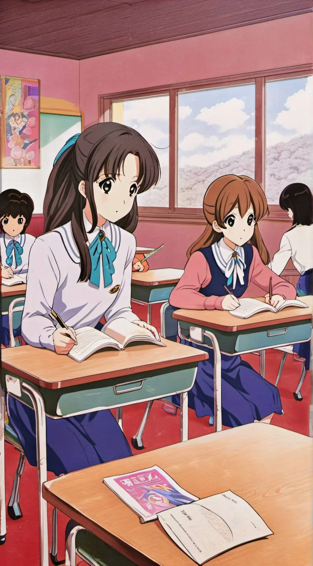 ai character: school background