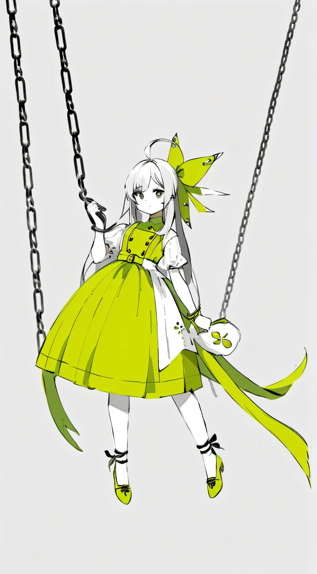 ai character: Reversed background