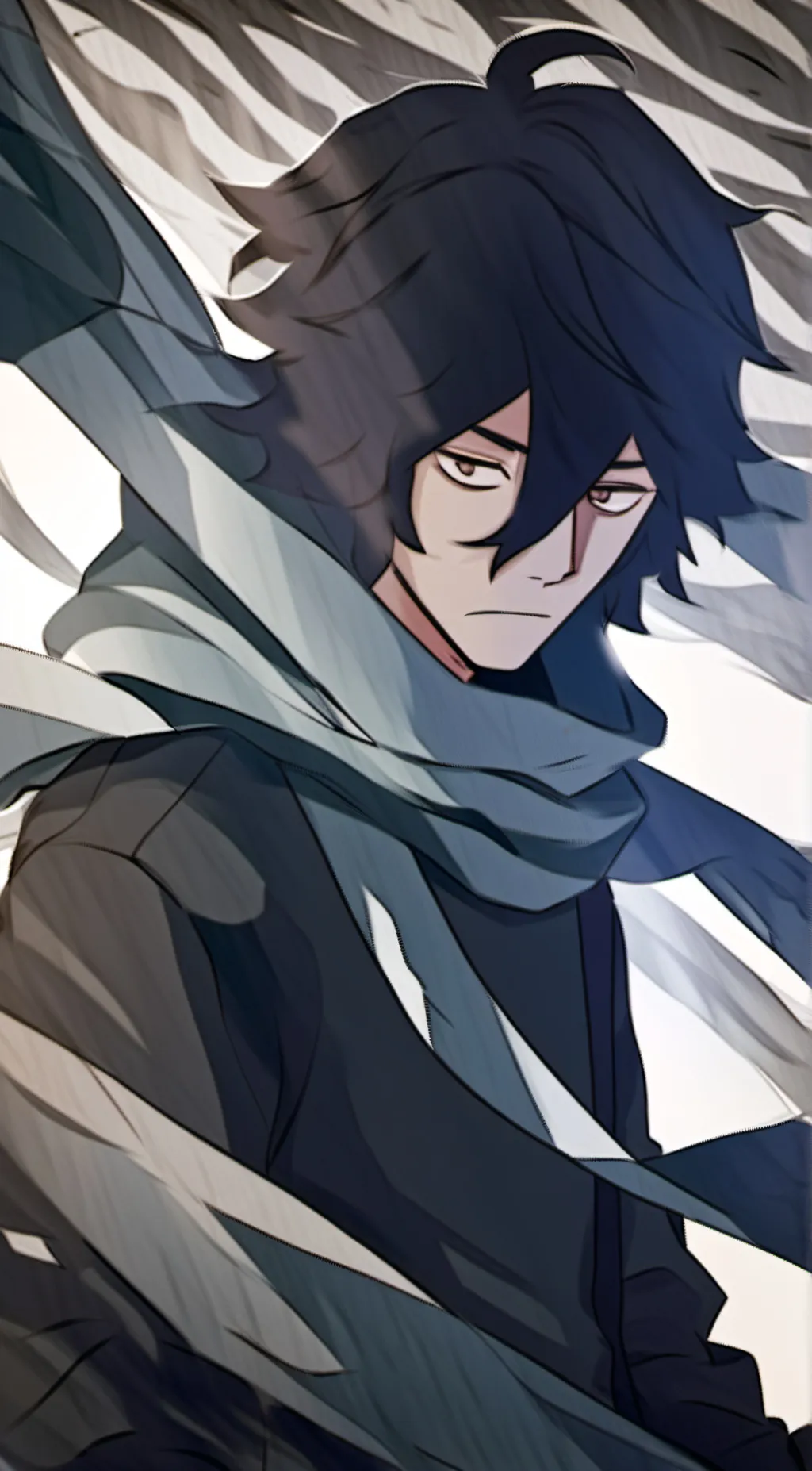 ai character: Shouta Aizawa  background