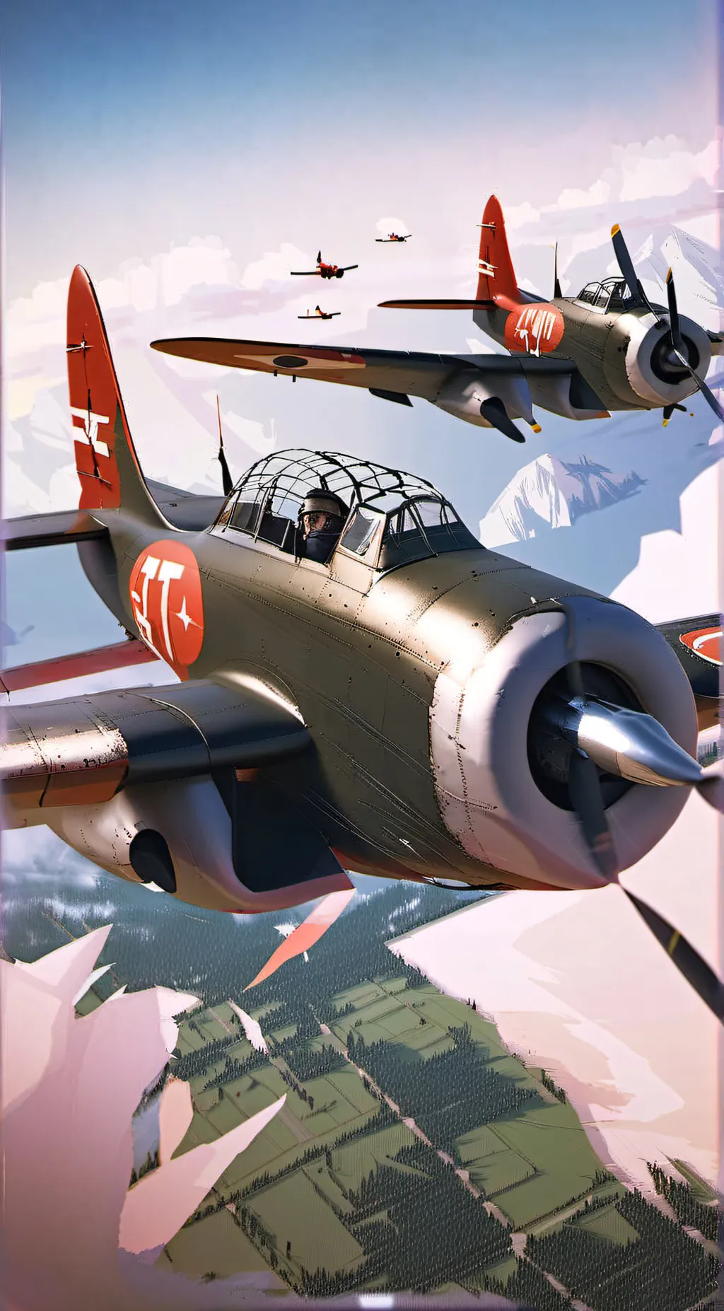 ai character: WW II (worldwar2) background