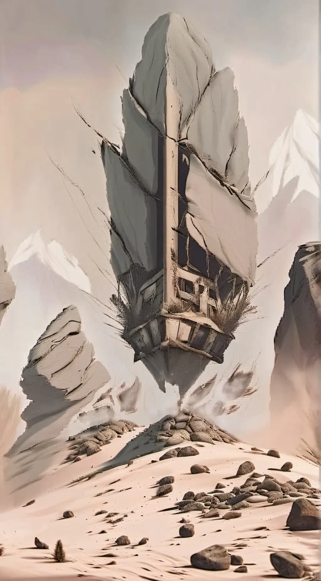 ai character: rock background