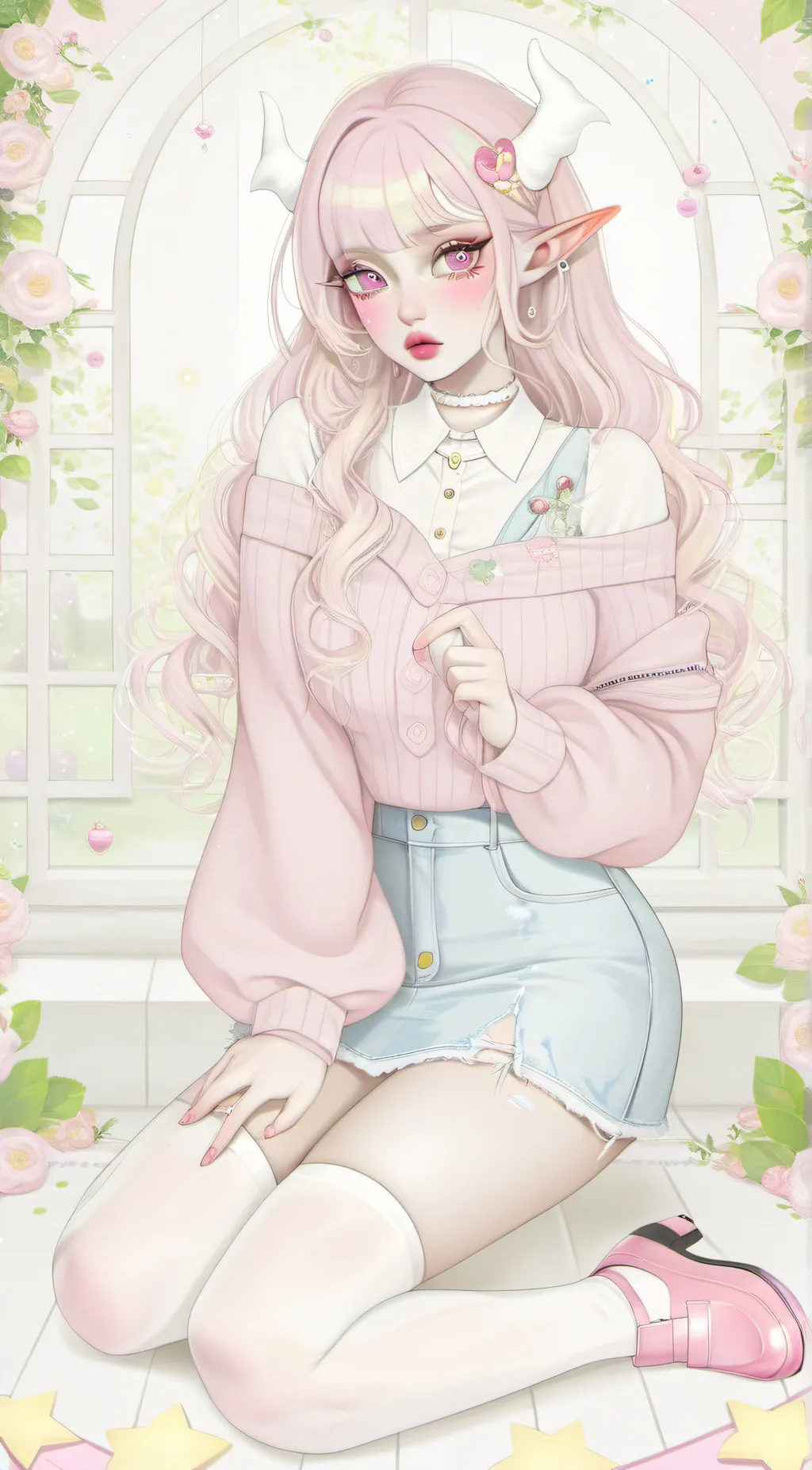 ai character: Mira background