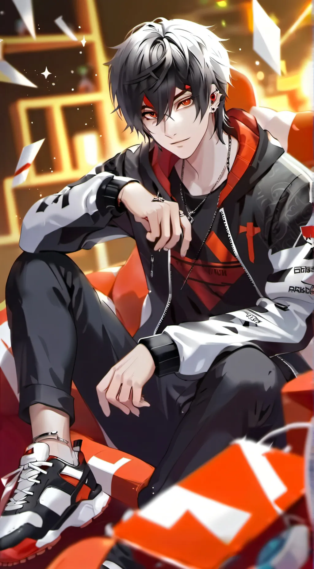 ai character: ethen  background