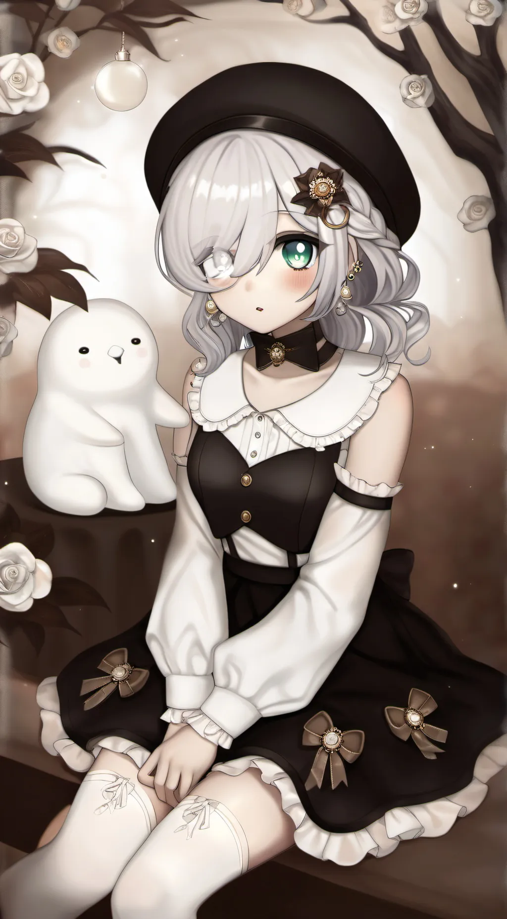 ai character: Lily background