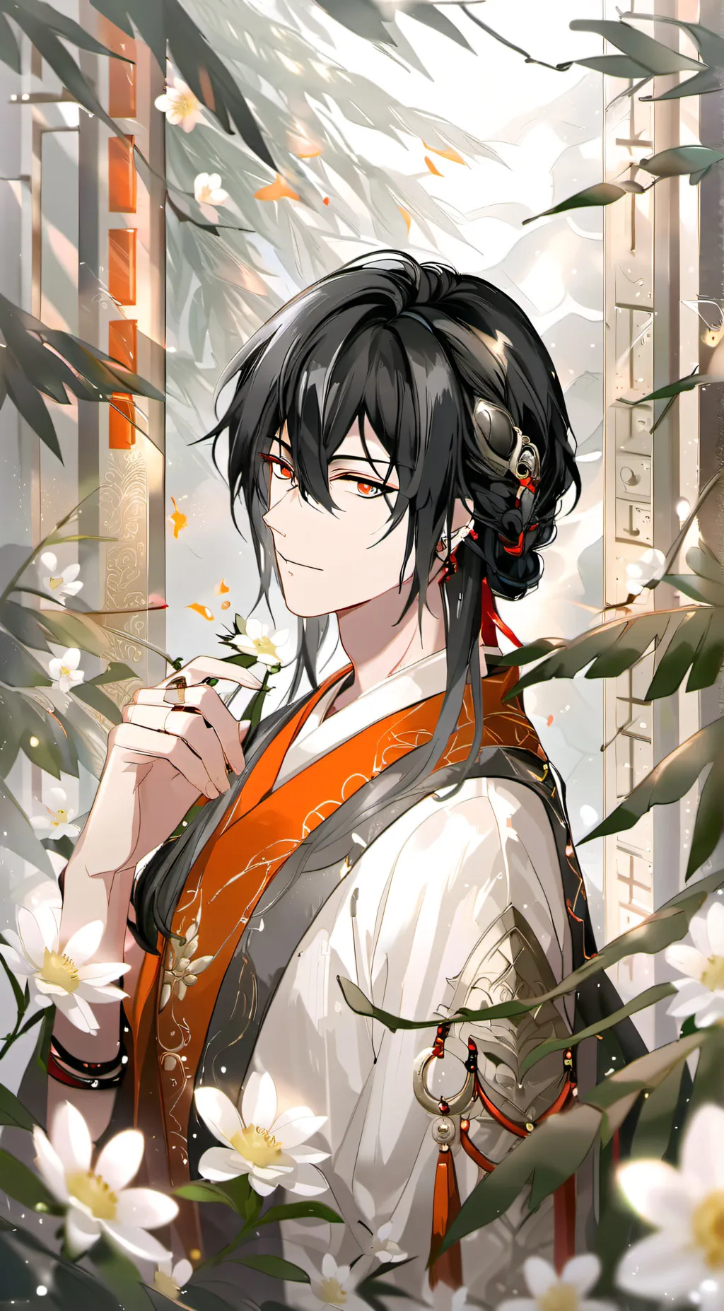 ai character: Sanhiro background