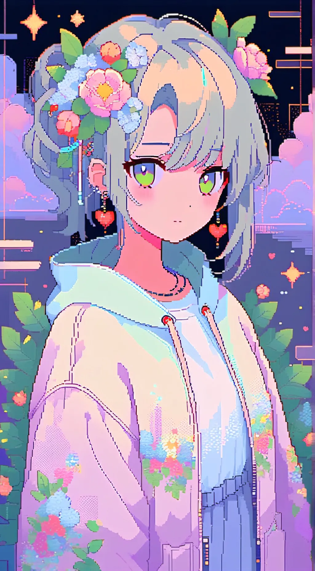 ai character: Hazel¥ background