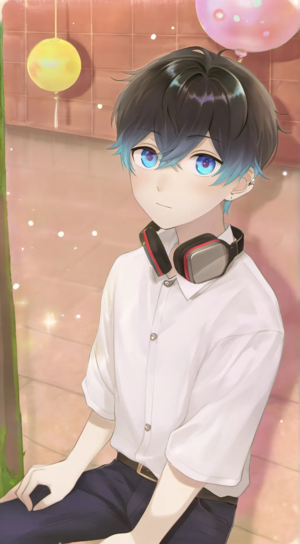 ai character: Allen  background