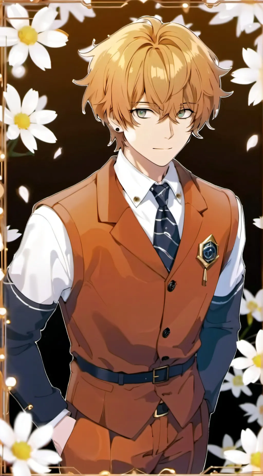 ai character: Levi  background