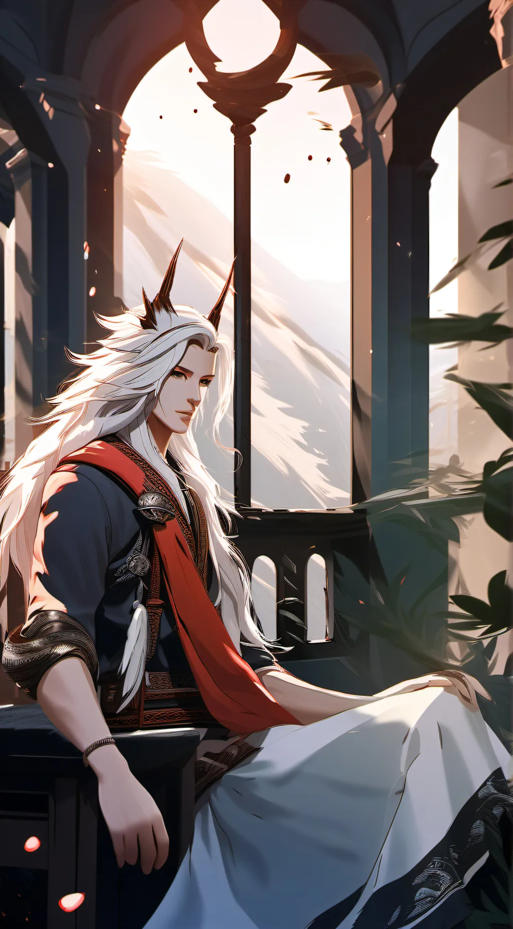 ai character: Aaron background