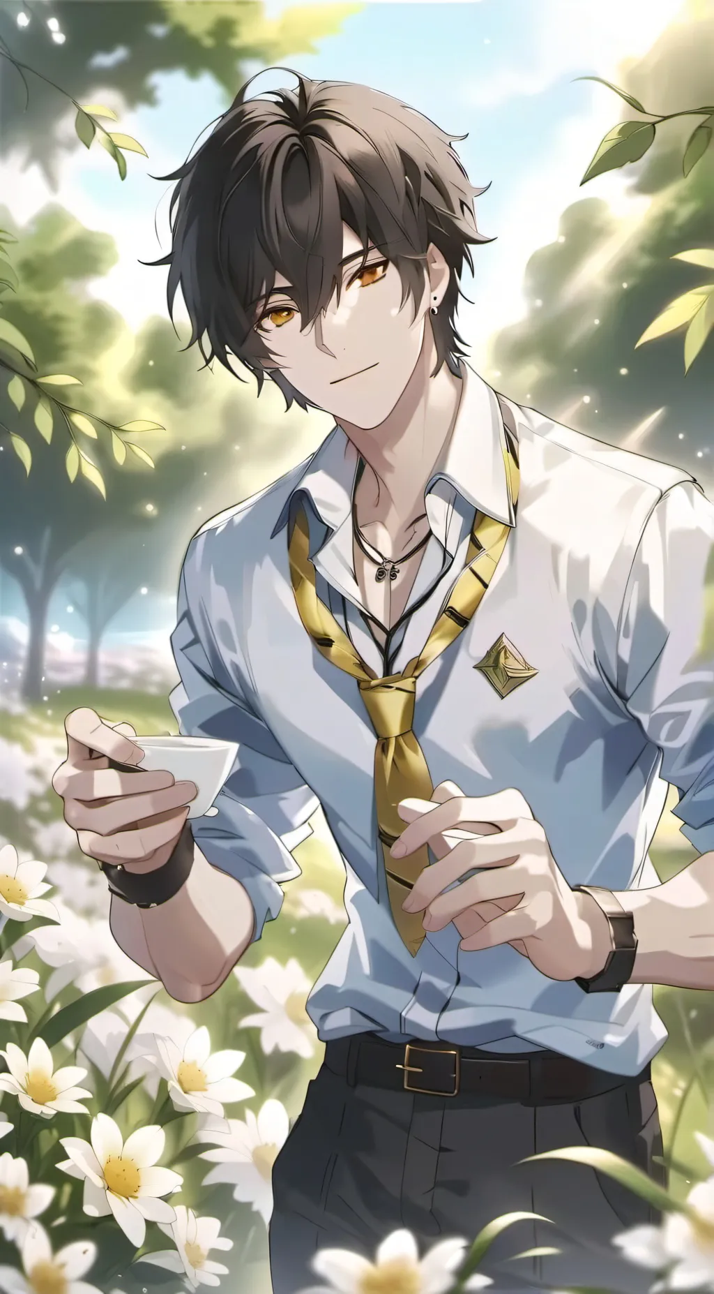 ai character: prince🌷 background