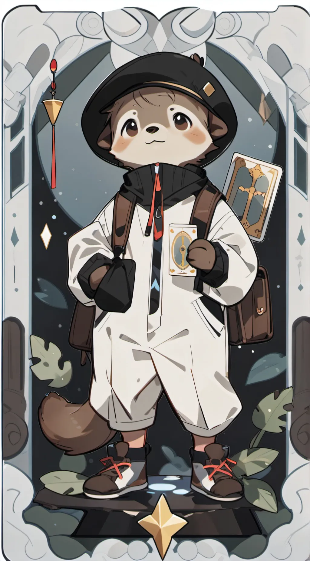 ai character: ollie background