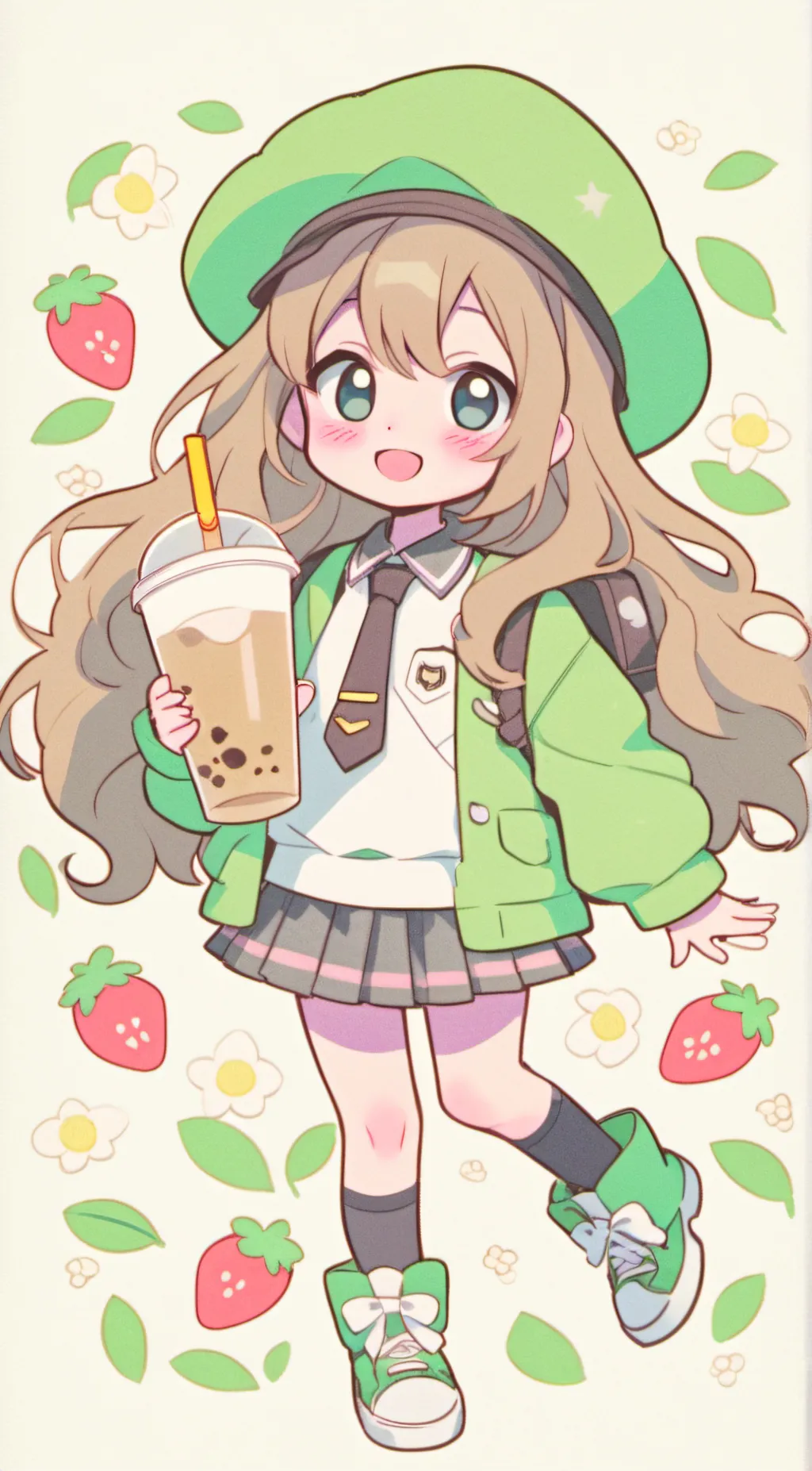 ai character: Ariel  background